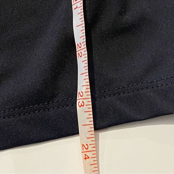 Tommy Bahama Golf 1/4 Zip Black Short Sleeve Polo Shirt Women's Size Large - Picture 13 of 15